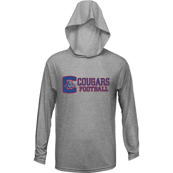 Conner Cougars football men's hooded sweatshirt