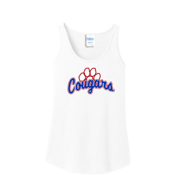 Conner Cougars football women's tee