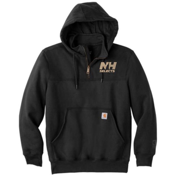 NH Selects Carhartt Paxton Hooded Zip Mock