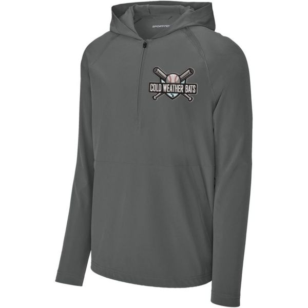 Repeat 1/2-Zip Hooded Pullover